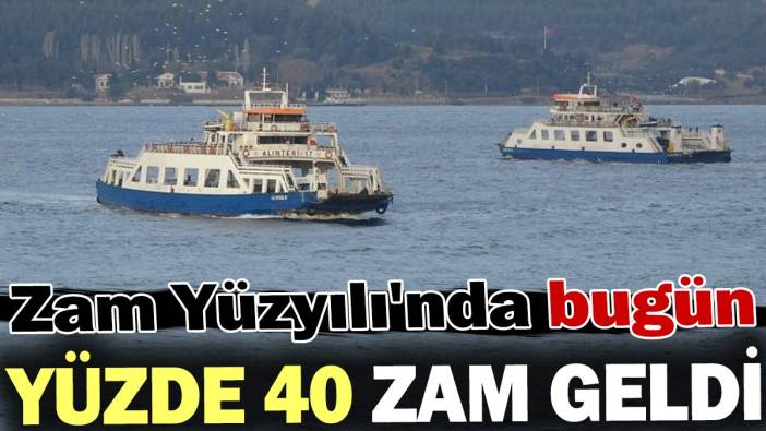 Rekor zam geldi! Zam Yüzyılı'nda bugün