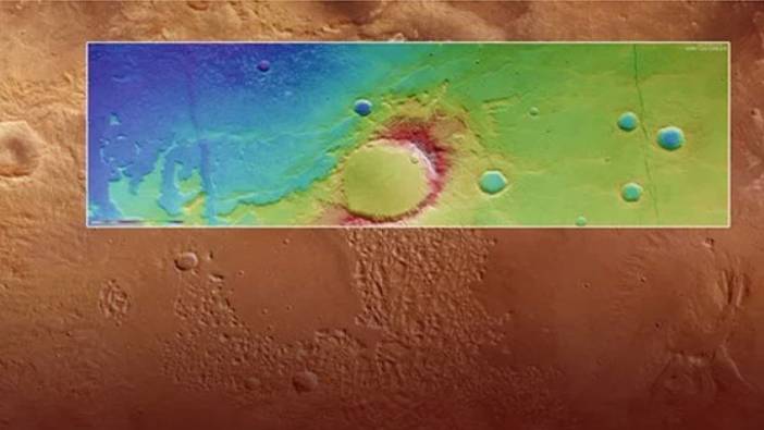 Mars'ta büyük keşif. Dünya'daki tüm göllerden daha büyük