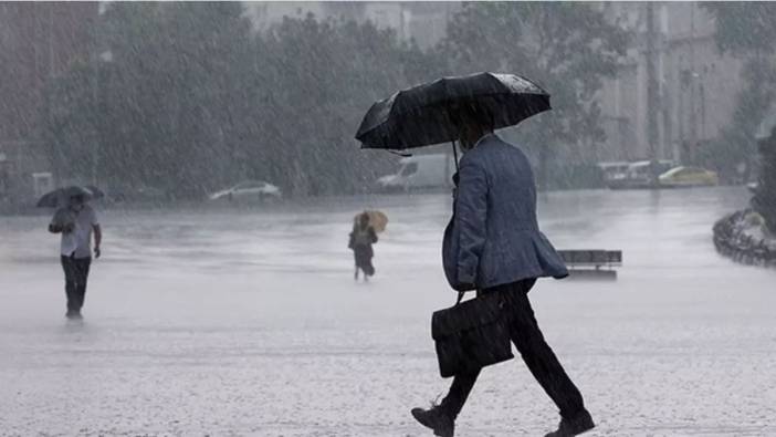 Meteoroloji'den gök gürültülü sağanak yağış uyarısı. Ani sel ve su baskınları olabilir