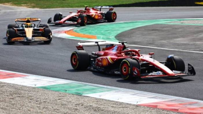 Formula 1'de zafer Ferrari'nin. İtalyanlar çıldırdı