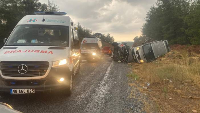 Muğla'da iki ayrı kaza: 1 ölü, 14 yaralı