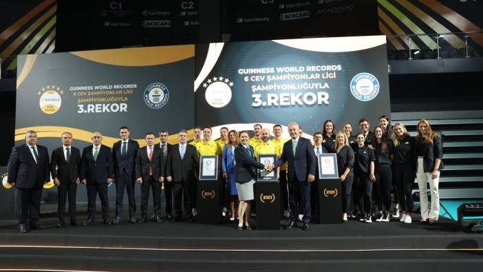 VakıfBank 3. kez Guinness Dünya Rekorları’na girdi