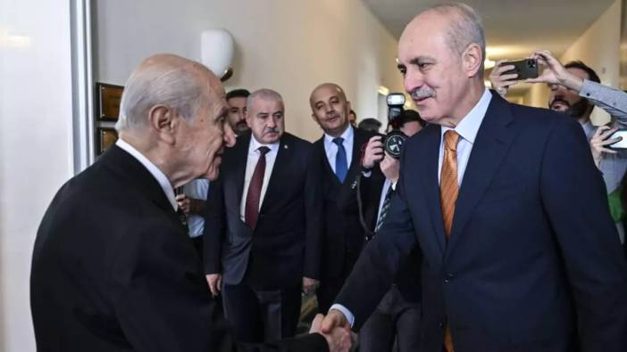 Kurtulmuş ve Bahçeli'den sürpriz görüşme