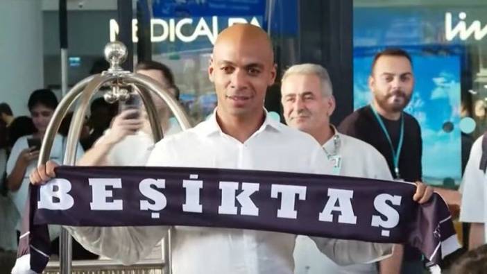 Beşiktaş'ın yeni transferi Joao Mario İstanbul'da