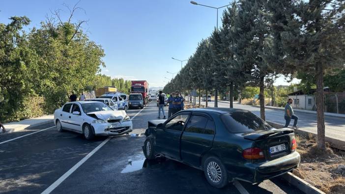 Malatya'da zincirleme kaza: 3 yaralı