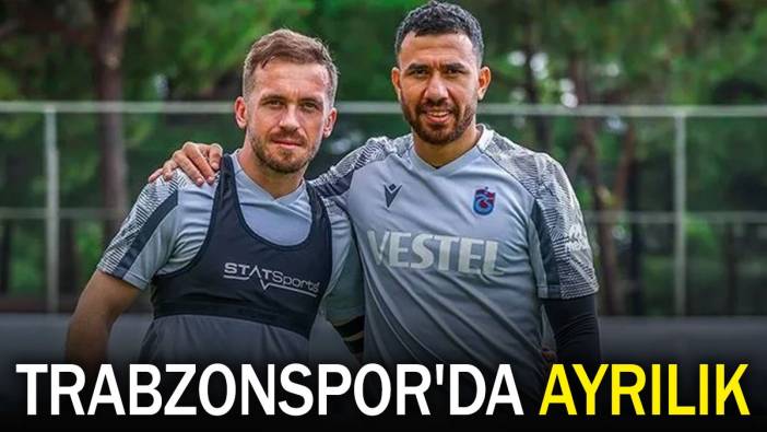 Trabzonspor'da flaş ayrılık. Katar'a gitti