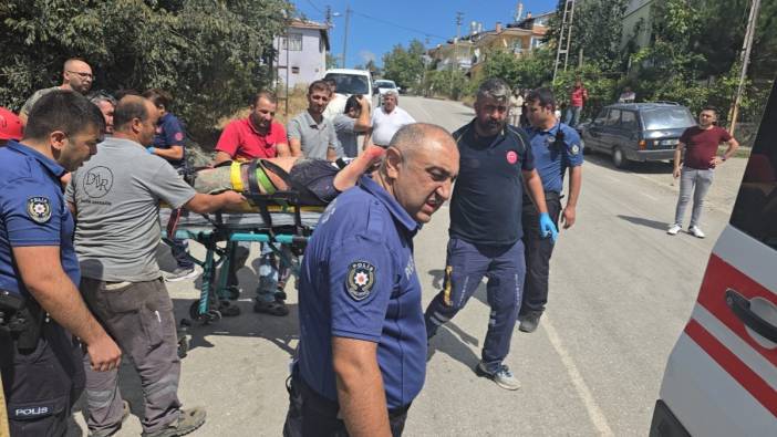 Tokat'ta hayat mücadelesi: İşçi asansörden düştü