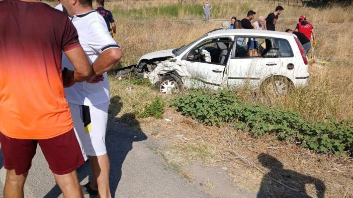 Ayvalık’ta trafik kazası: 2 yaralı