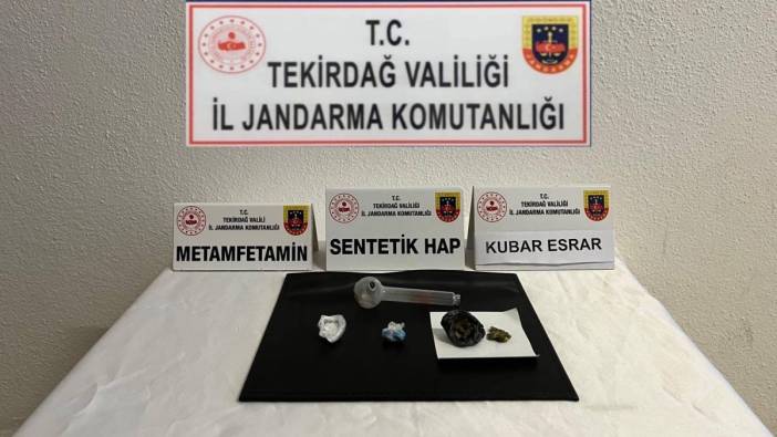 Tekirdağ'da silah ve uyuşturucu operasyonları