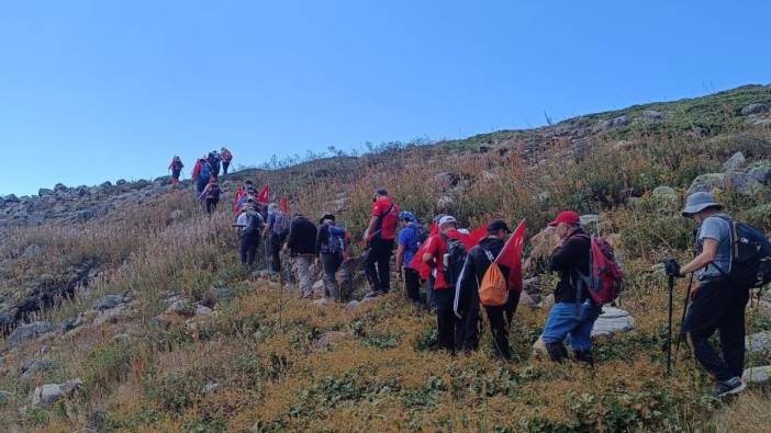 Sivas Kongresi’nin 105. yılında 12. Ulusal Yıldız Dağı zirve tırmanışı gerçekleştirildi