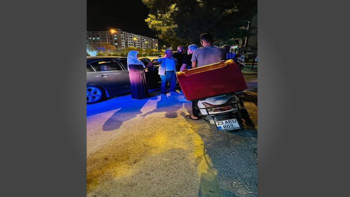 Elazığ'da trafik kazası 1 yaralı