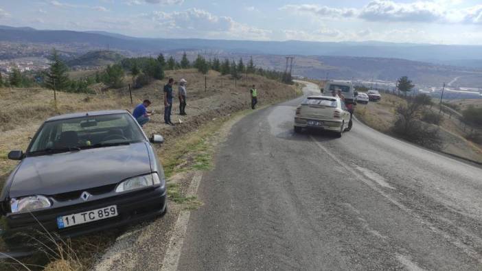 Bilecik’te trafik kazası: 2 kişi yaralandı