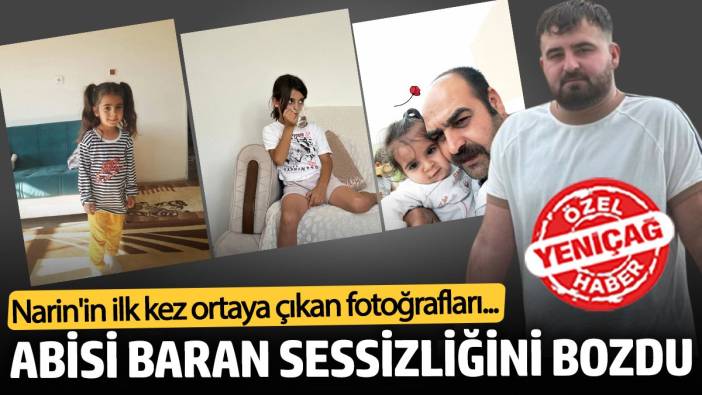 Narin Güran'ın ilk kez ortaya çıkan fotoğrafları... Abisi Baran Güran sessizliğini bozdu