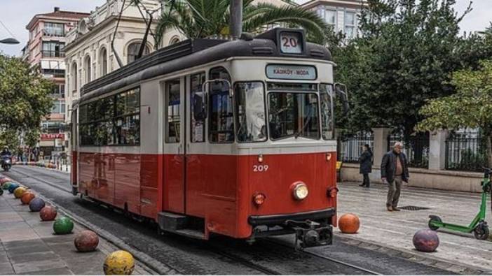 Kadıköy Moda tramvay hattı seferlere kapatıldı. Emniyet karar aldı