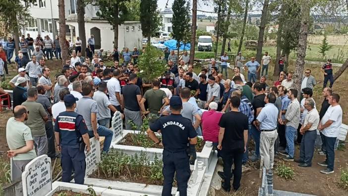 Samsun'da göçük faciasında hayatını kaybeden iki işçi son yolculuklarına uğurlandı