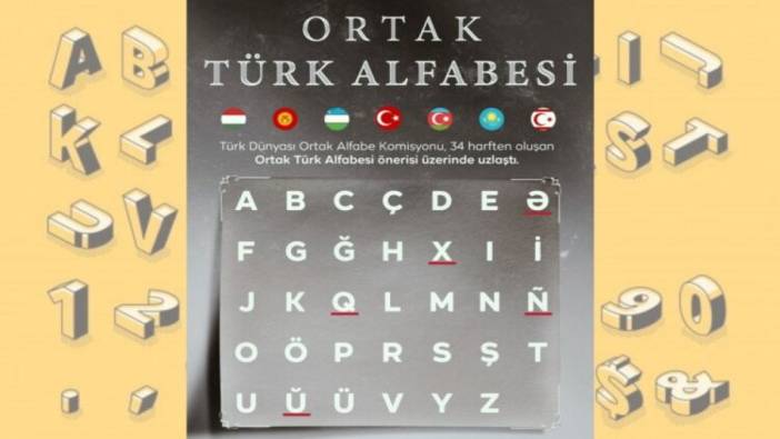 Kültür ve Turizm Bakanlığı'ndan Ortak Türk Alfabesi açıklaması