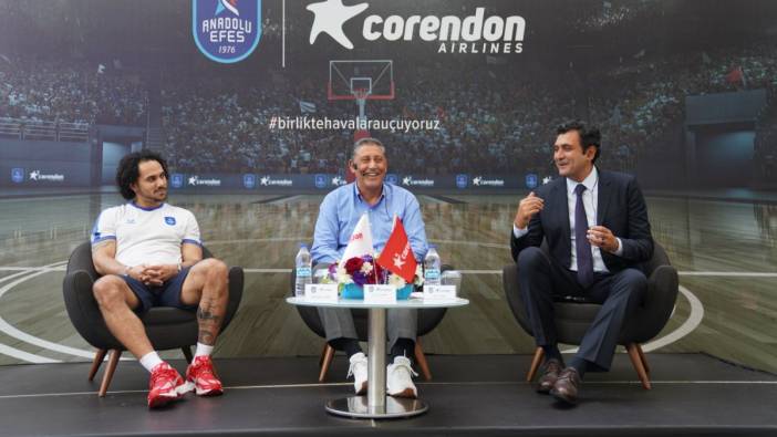 Anadolu Efes ve Corendon Airlines arasında sponsorluk anlaşması