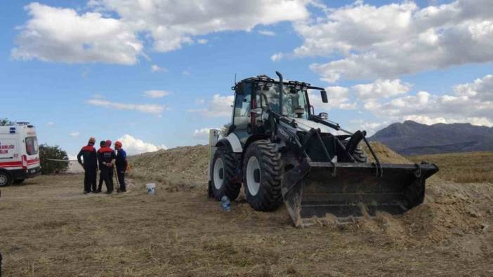 Burdur’da katı atık drenaj çalışmasında göçük: 1 kişi hayatını kaybetti