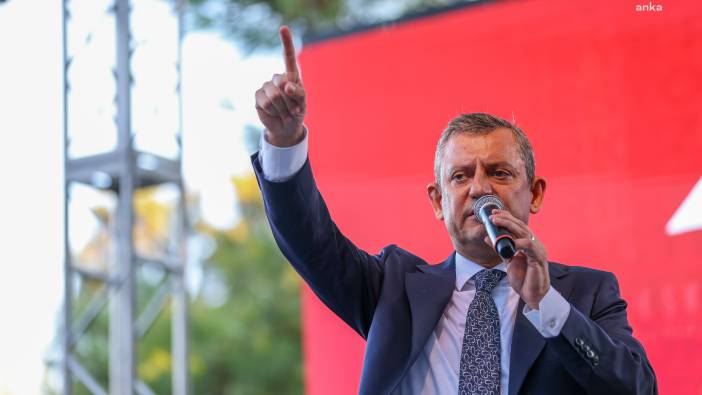 Özgür Özel: Tayyip Bey'in bir amacı var