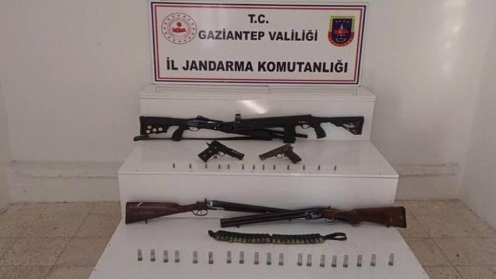 Gaziantep’te silah kaçakçılığı operasyonunda 12 kişi yakalandı