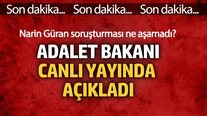 Narin Güran cinayeti ne aşamada? Yılmaz Tunç'tan son dakika açıklaması