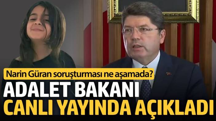 Narin Güran cinayeti ne aşamada? Yılmaz Tunç'tan son dakika açıklaması