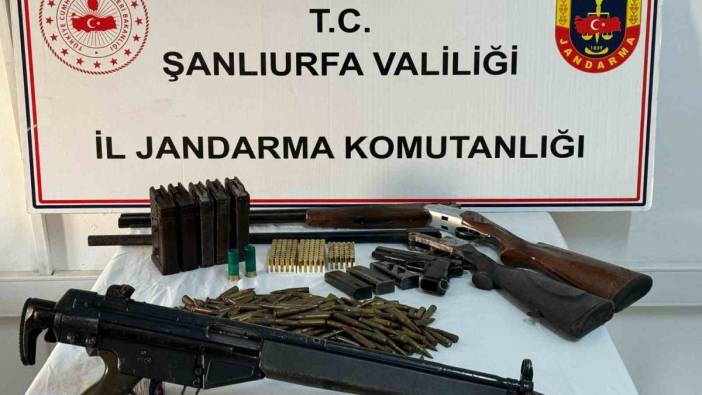 Şanlıurfa’da silah kaçakçılığı. 5 kişi gözaltında