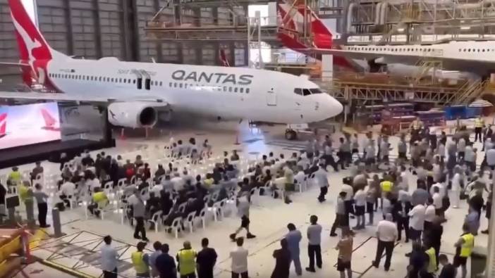 Qantas Hava Yolları'nın CEO'suna şok protesto