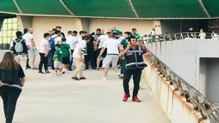 Bursaspor eski başkanı kalp krizi geçirdi. Stadın önünde yere yığıldı