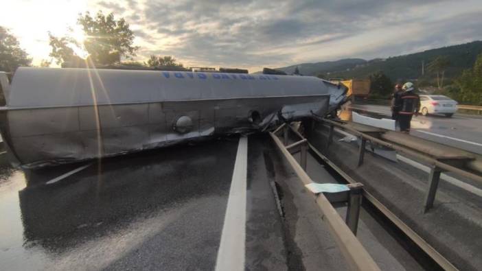 Anadolu Otoyolu’nda trafik kazası