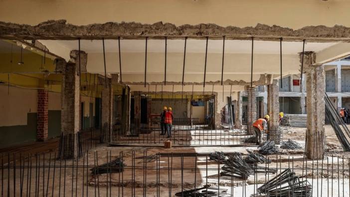 Tunceli'de depreme karşı okullarda onarım ve güçlendirme çalışması yapılıyor