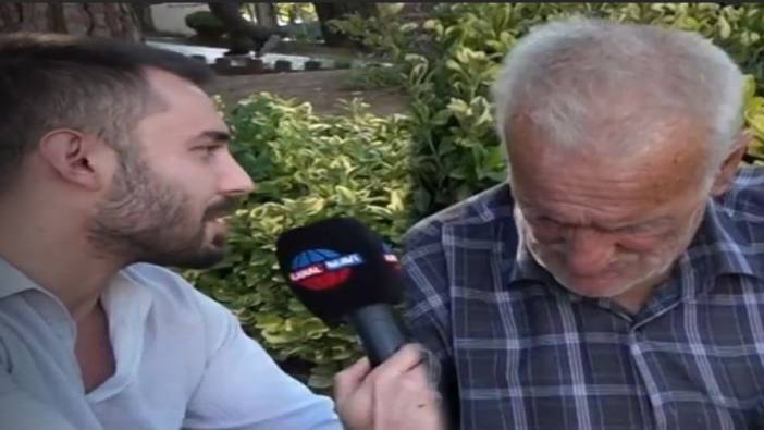 'Tayyip için adam dövdüm bir daha asla oy vermem' diyen vatandaşa muhabir öyle bir şarkı armağan etti ki...