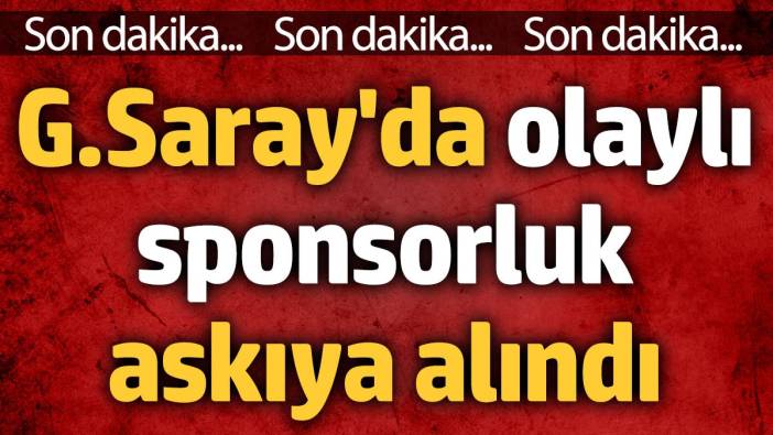 Galatasaray geri adım attı. MeritKingNews sponsorluğu askıya alındı