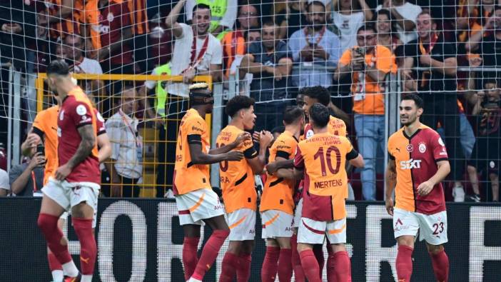 Galatasaray - Gaziantep FK maçı ilk 11'leri belli oldu