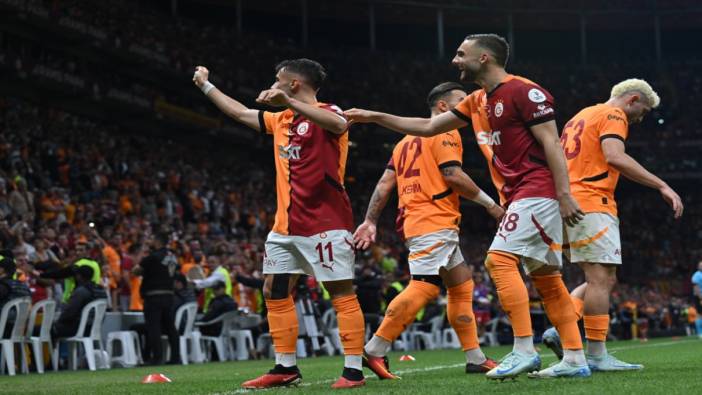 Galatasaray derbi öncesi şov yaptı