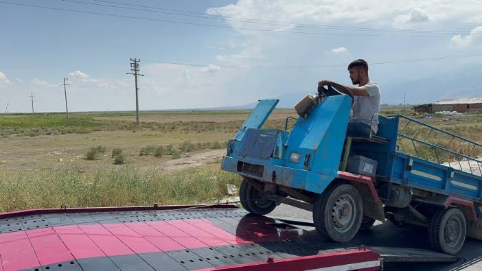 Patpat’a tofaş motoru! Köylünün ilginç aracı jandarmaya takıldı