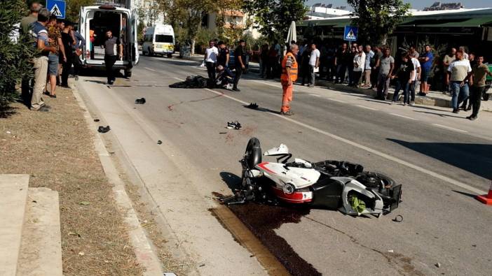 Mersin’de patpat motosikletle çarpıştı: 1 ölü, 1 yaralı