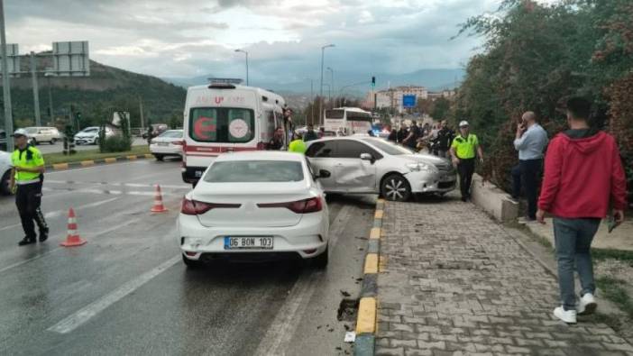 Karabük'te zincirleme kaza: 4 yaralı