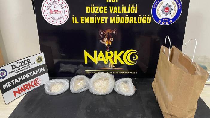 1 kilogram metamfetaminle yakalandılar