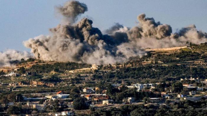 İsrail Lübnan'a bomba yağdırdı