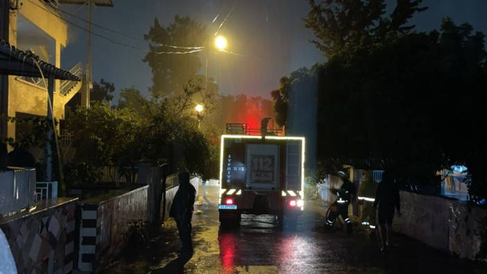 İskenderun'da sağanak