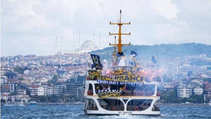 Kadıköy'e denizden akın... İstikamet Fenerbahçe tam yol ileri