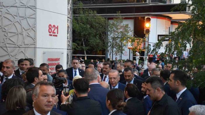 Erdoğan'a Türkevi'nde ilgi