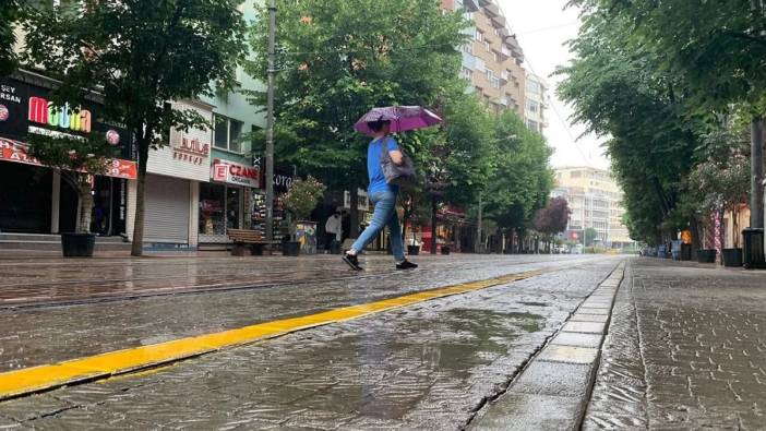 Eskişehir’de gök gürültülü sağanak yağış etkili olacak