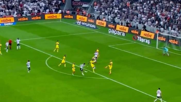 Beşiktaş'ta ilk gol geldi