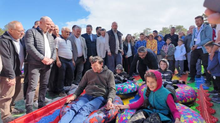 Türkiye'nin en uzun kaydırağı