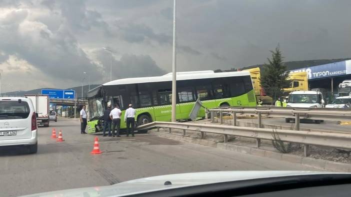 Kocaeli'de belediye otobüsündeki facia bakın nasıl önlendi