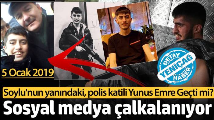 Sosyal medya polis katili Yunus Emre Geçer'in Süleyman Soylu ile olan fotoğrafını konuşuyor