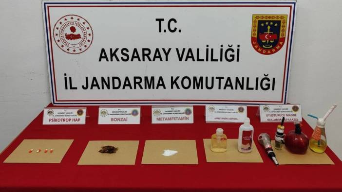 Aksaray'da uyuşturucu tacirlerine darbe