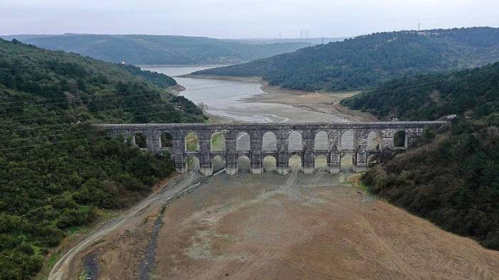 İstanbul’da yağışlara rağmen barajlardaki doluluk oranı düştü